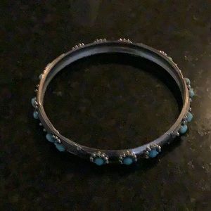 Blue gem bracelet